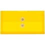 JAM Paper® Plastic Envelopes with Button and String Tie Closure, #10 Business Booklet, 5.25 x 10, Yellow, 12/Pack (921B1YE)~#|#~m002519630_sc7