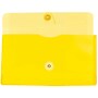 JAM Paper® Plastic Envelopes with Button and String Tie Closure, #10 Business Booklet, 5.25 x 10, Yellow, 12/Pack (921B1YE)~#|#~m002519908_sc7