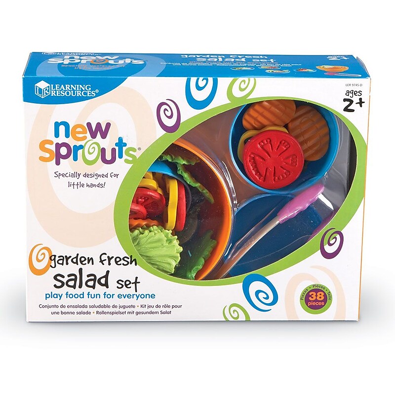 Learning Resources New Sprouts Garden Fresh Salad Set (LER9745-D) image 1