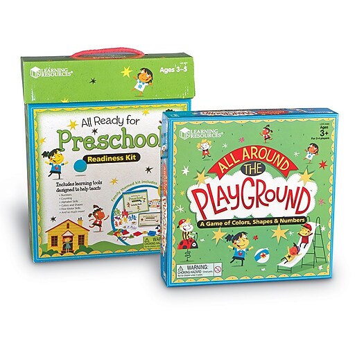 Learning Resources All Ready For Preschool Readiness Kit (LER3477