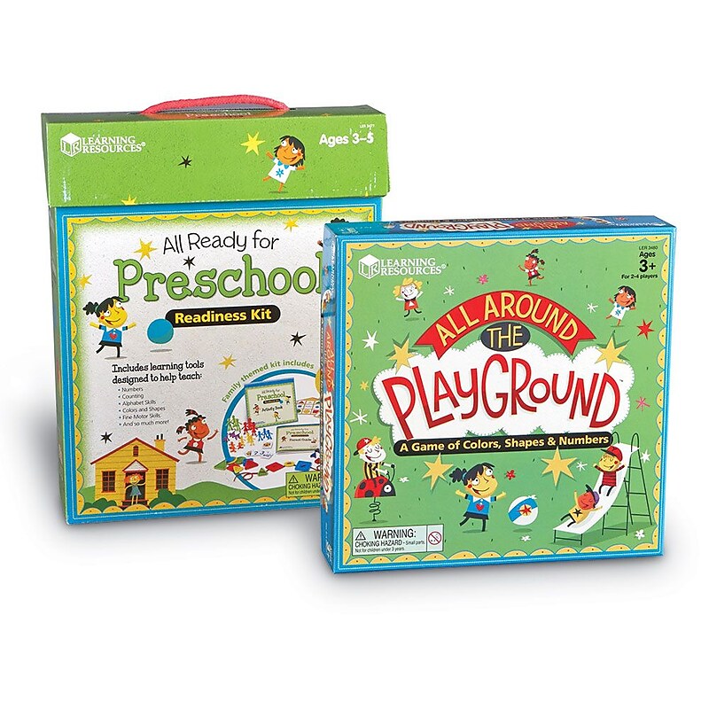 Learning Resources All Ready For Preschool Readiness Kit (LER3477) image 1