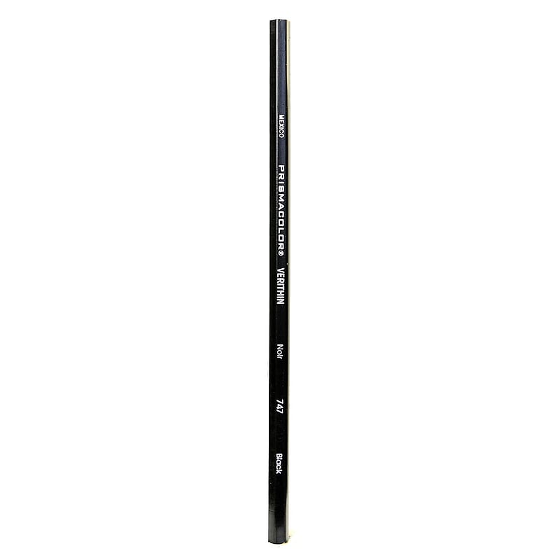 Prismacolor Verithin Colored Pencils Black 747 [Pack Of 24] image 1