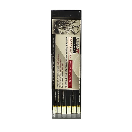 Tombow Mono Professional Drawing Pencils, Assorted Colors, 12/Set, 2 ...