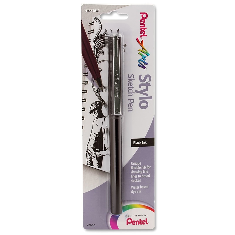 Pentel Stylo Sketch Pen sketch pen [Pack of 6] image 1
