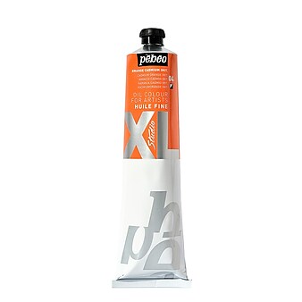 Pebeo Studio Xl Oil Paint Cadmium Orange Hue 200 Ml [Pack Of 2]