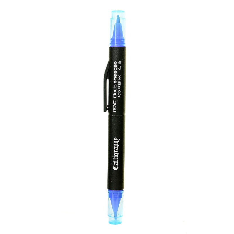 Itoya Doubleheader Calligraphy Marker blue [Pack of 12] image 1