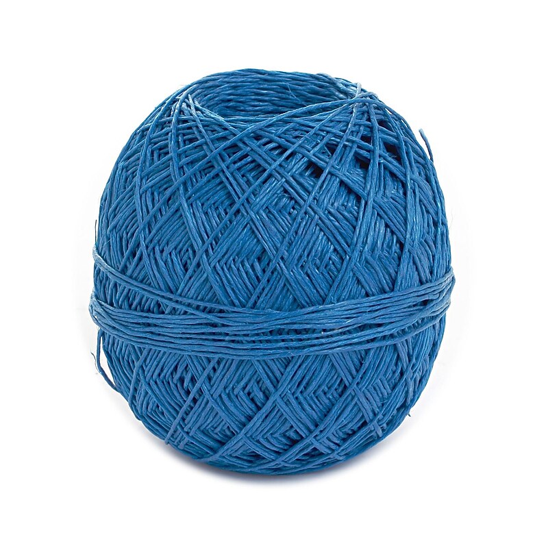 Toner Crafts 66027-Pk2 Hemp Balls #20, 400Ft, Blue, 2/Pack image 1