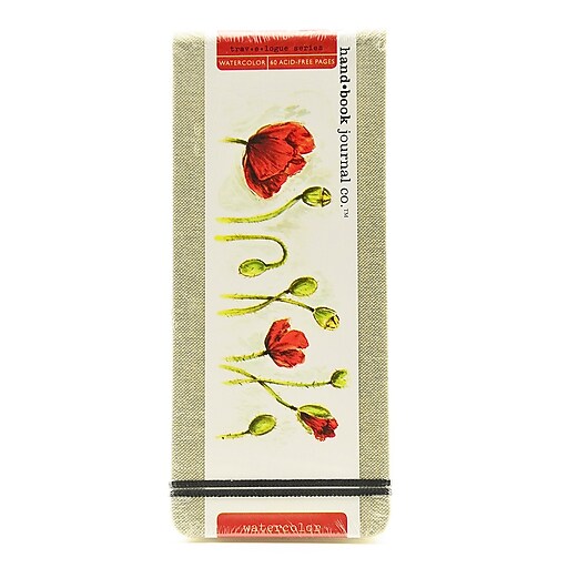 Hand Book Journal Co. Travelogue Watercolor Journals Pocket Panorama, 3