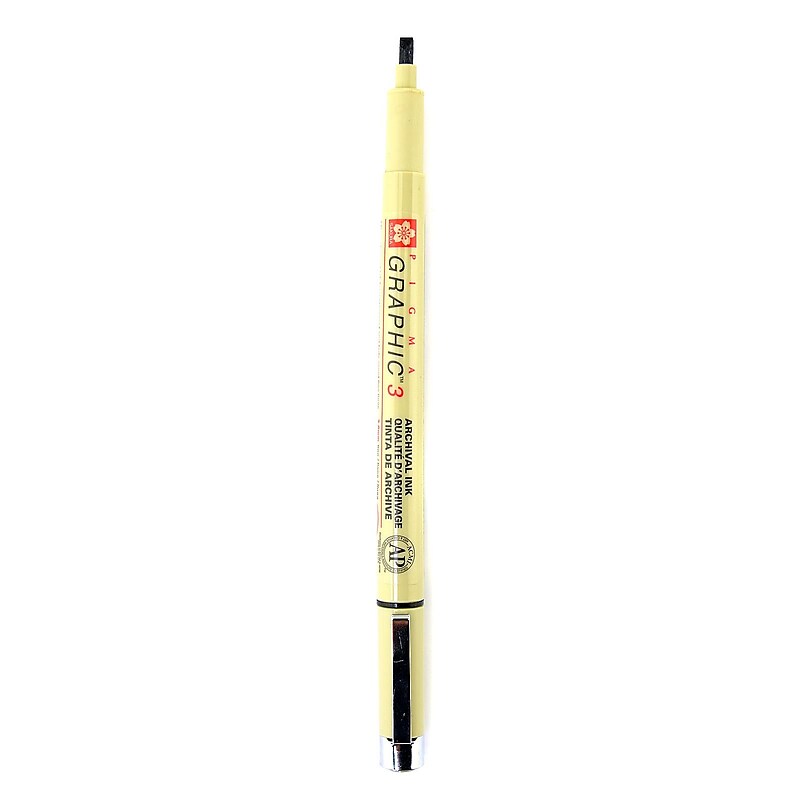 Sakura Pigma Graphic Pen 3.0 mm [Pack of 12] image 1
