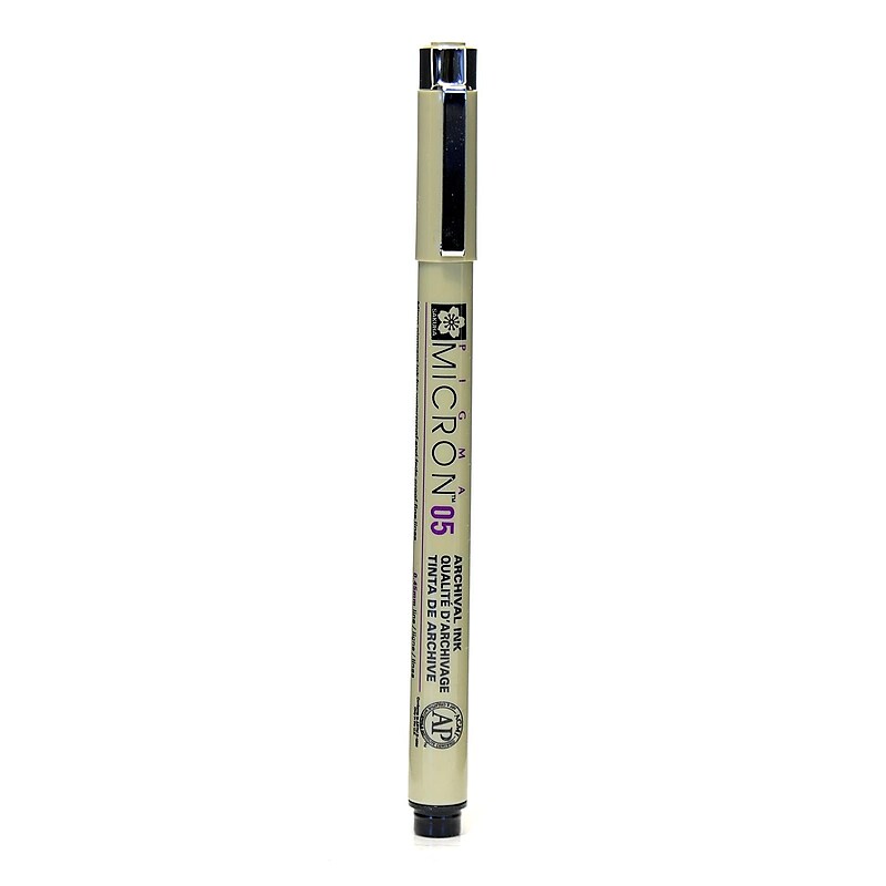 Sakura Pigma Micron black 05 (0.45 mm) [Pack of 6] image 1