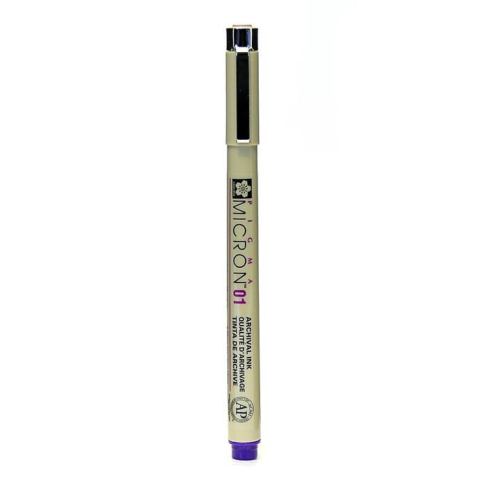 Sakura Pigma Micron purple 01 (0.25 mm) [Pack of 6] | Staples