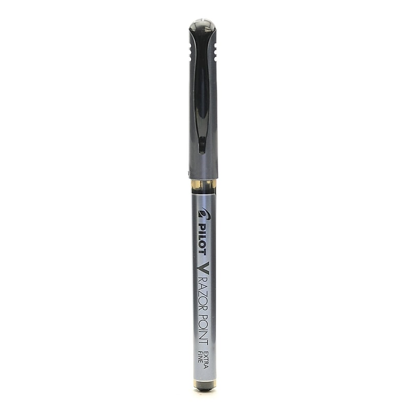 Pilot V Razor Point Pen Black Pack of 12 (23174-PK12) image 1