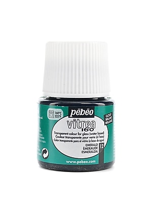 PÉBÉO Vitrea 160 Acrylfarbe – 3 Tuben à 20 Ml, Relief Glänzend Gold. Hitzebeständig Bis 160°C, Für Glas & Keramik.