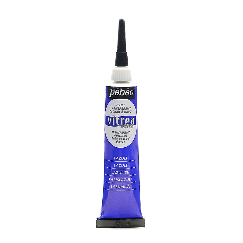 Pebeo Vitrea 160 Outliners Lazuli 20 Ml [Pack Of 3] image 1