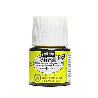 Pebeo Vitrail Paint Lemon 45 Ml [Pack Of 3]