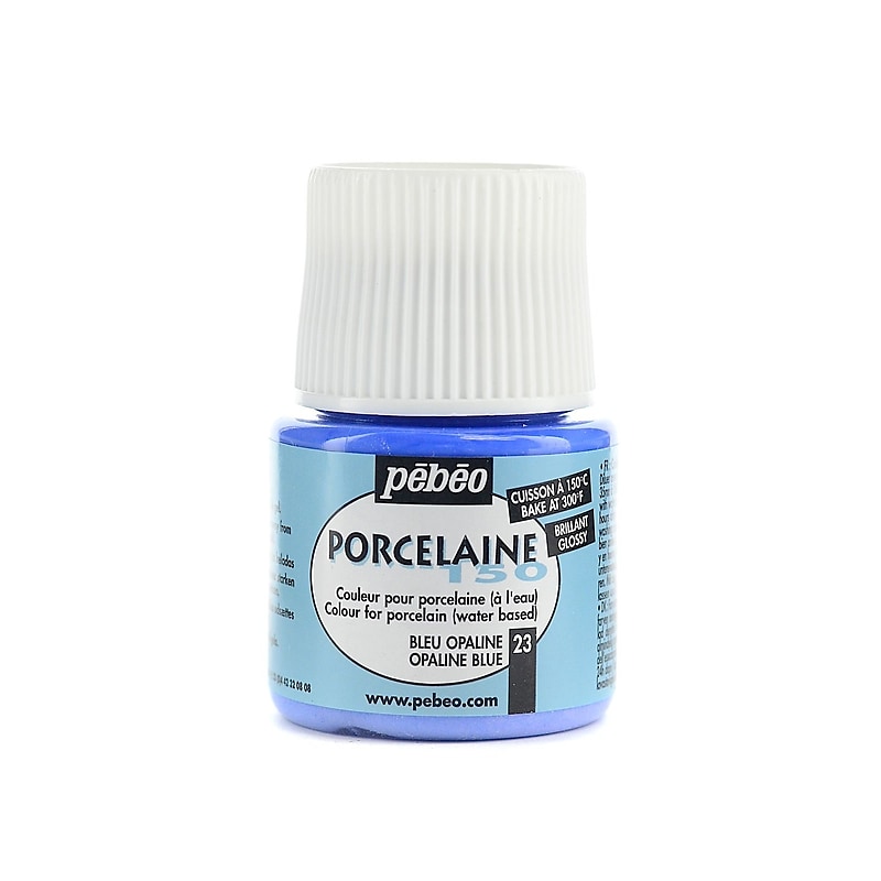 Pebeo Porcelaine 150 China Paint Opaline Blue 45 Ml [Pack Of 3] image 1