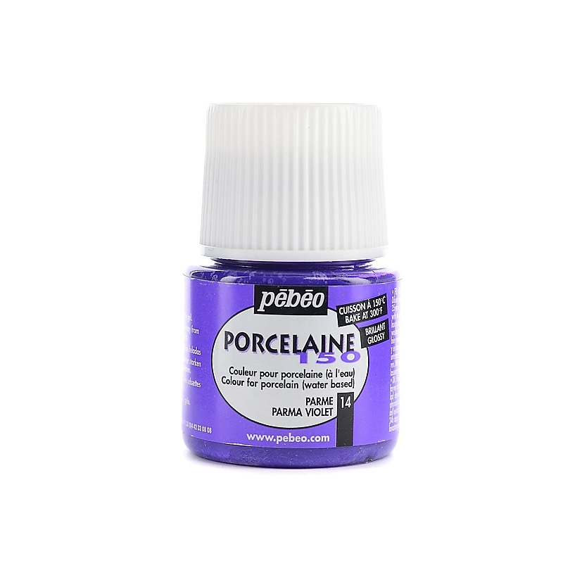 Pebeo Porcelaine 150 China Paint Parma Violet 45 Ml [Pack Of 3] image 1