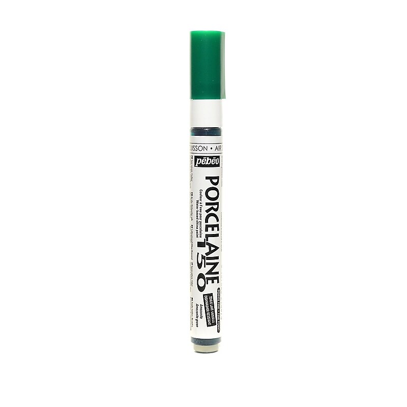Pebeo Porcelaine 150 Markers amazonite green fine [Pack of 3] image 1