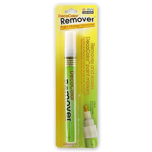 Marvy Uchida DecoColor Paint Markers Remover, 4/Pack (72119) Staples