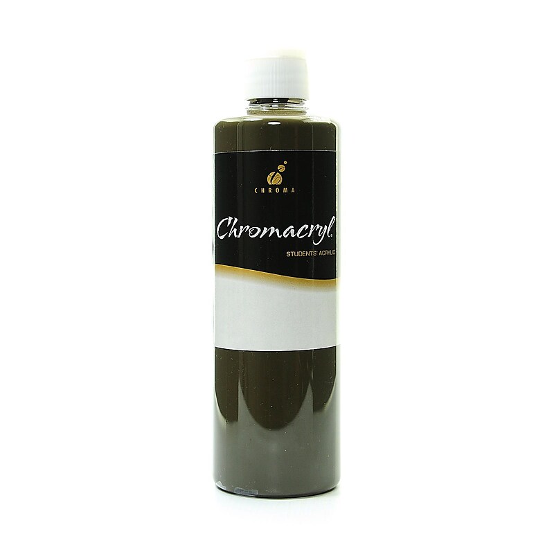 Chroma Inc. Chromacryl Students' Acrylic Paints Raw Umber 500 Ml Pack Of 2 (51703-Pk2) image 1