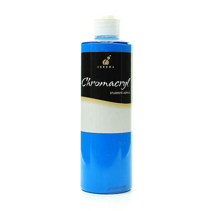 Chroma Inc. Chromacryl Students' Acrylic Paints, Cobalt Blue, 500Ml, 2/Pack (77235-Pk2) image 1
