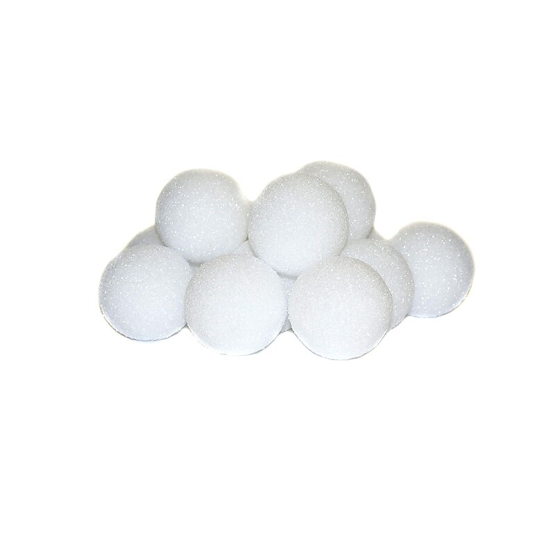 Floracraft Foam Snowballs, 2", 3/Pack (68841-Pk3) image 1