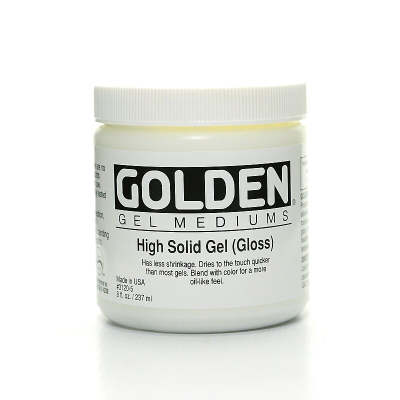 Golden Gel Mediums high solid gloss 8 oz. image 1