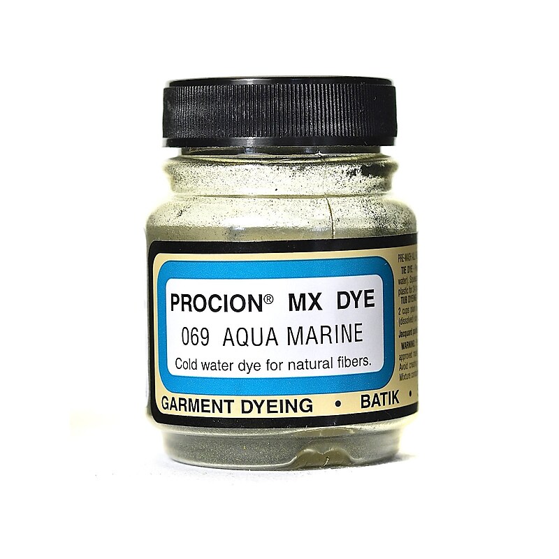Jacquard Procion Mx Fiber Reactive Dye Aquamarine 069 2/3 Oz. [Pack Of 3] image 1