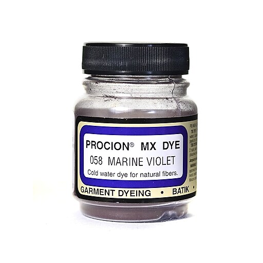 Jacquard Procion Mx Fiber Reactive Dye Marine Violet 058 2/3 Oz. [Pack Of  3]
