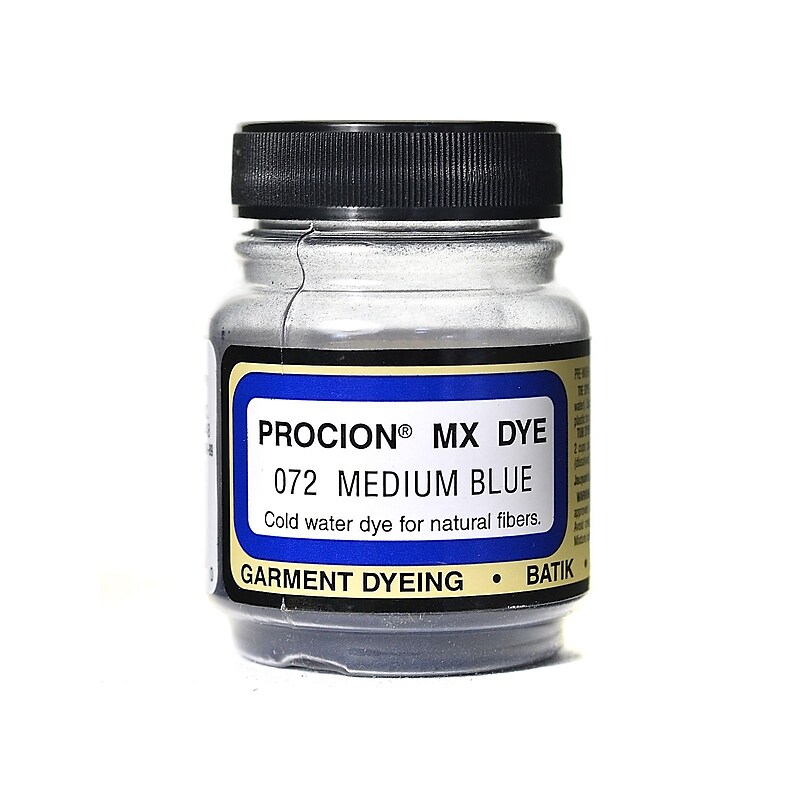 Jacquard Procion Mx Fiber Reactive Dye Medium Blue 072 2/3 Oz. [Pack Of 3] image 1