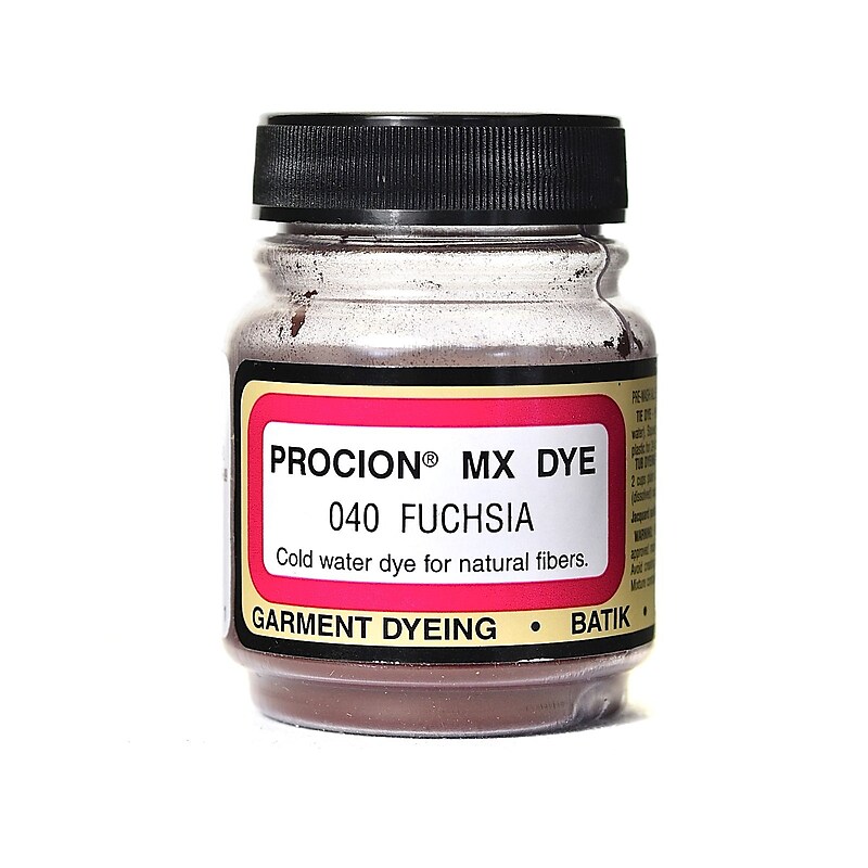 Jacquard Procion Mx Fiber Reactive Dye Fuchsia 040 2/3 Oz. [Pack Of 3] image 1