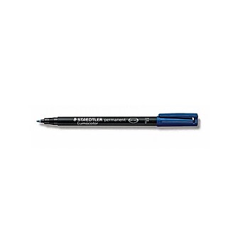 Staedtler Lumocolor AV Marker Blue Fine, 10/Pack (15282-PK10)