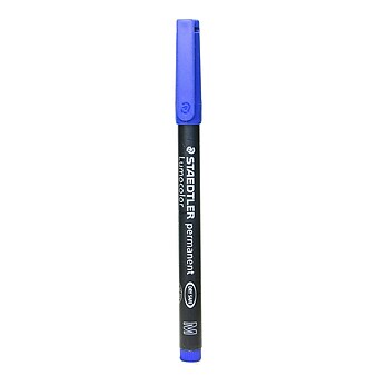 Staedtler Lumocolor AV Marker blue medium [Pack of 10]