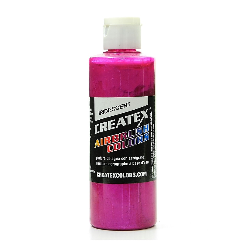 Createx Airbrush Colors Iridescent Fuchsia 4 Oz. [Pack Of 2] image 1