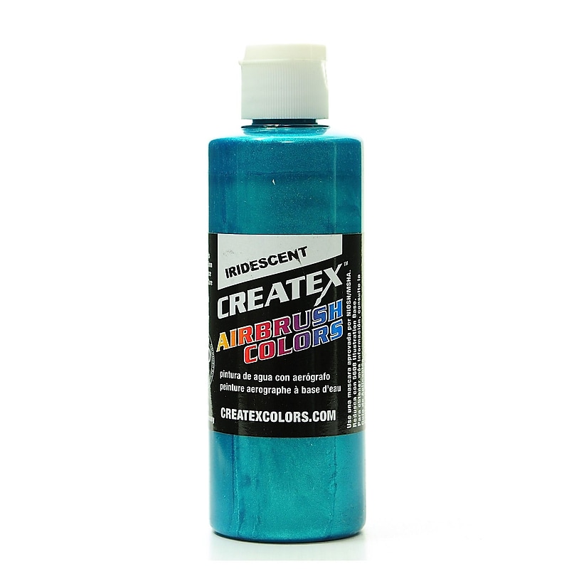 Createx Airbrush Colors Iridescent Turquoise 4 Oz. [Pack Of 2] image 1