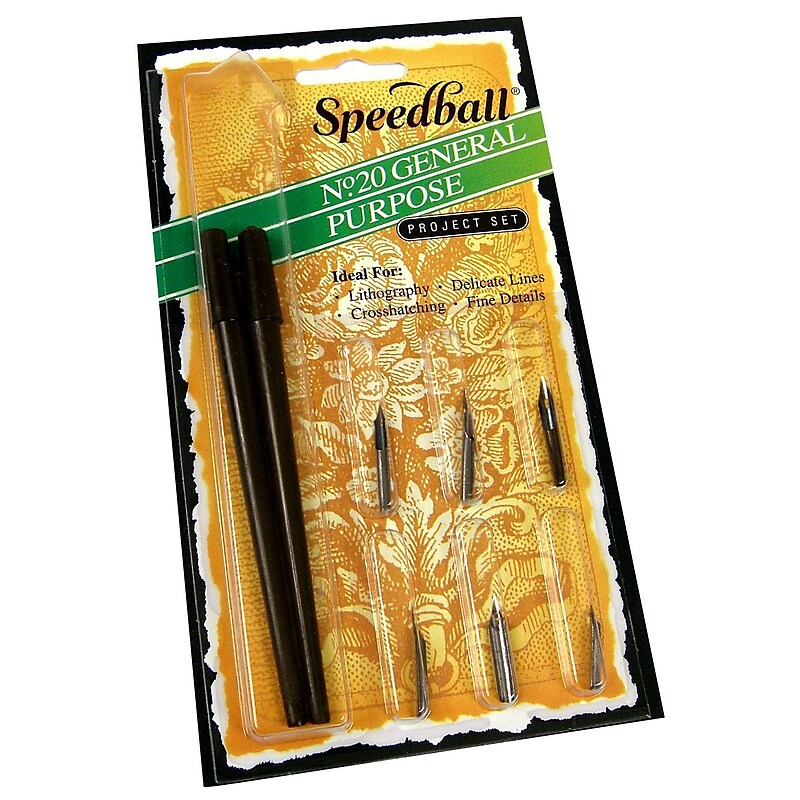 Speedball Gift Set Pen,Fine Point, 2 Pack (52093-PK2) image 1