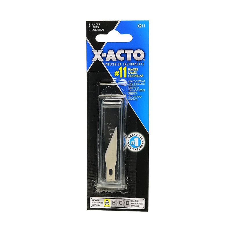 X-Acto No. 11 Blades Card Of 5 [Pack Of 12] image 1