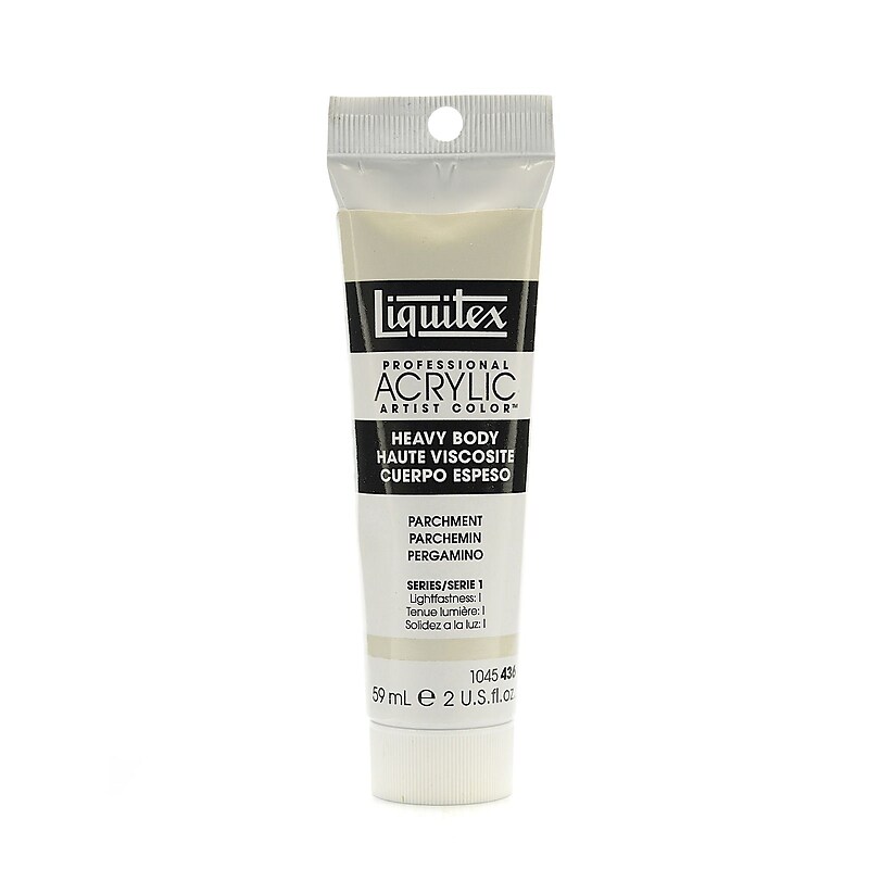 Liquitex Heavy Body Professional Artist Acrylic Colors Parchment 2 Oz. [Pack Of 3] image 1