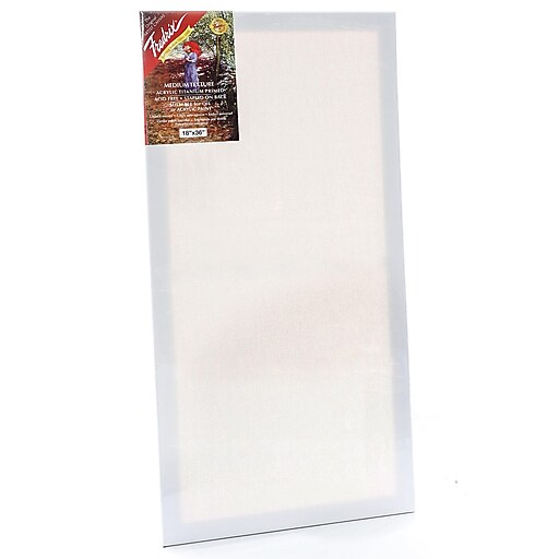 Shop Staples for Fredrix Red Label Stretched Cotton Canvas 18 in. x 36