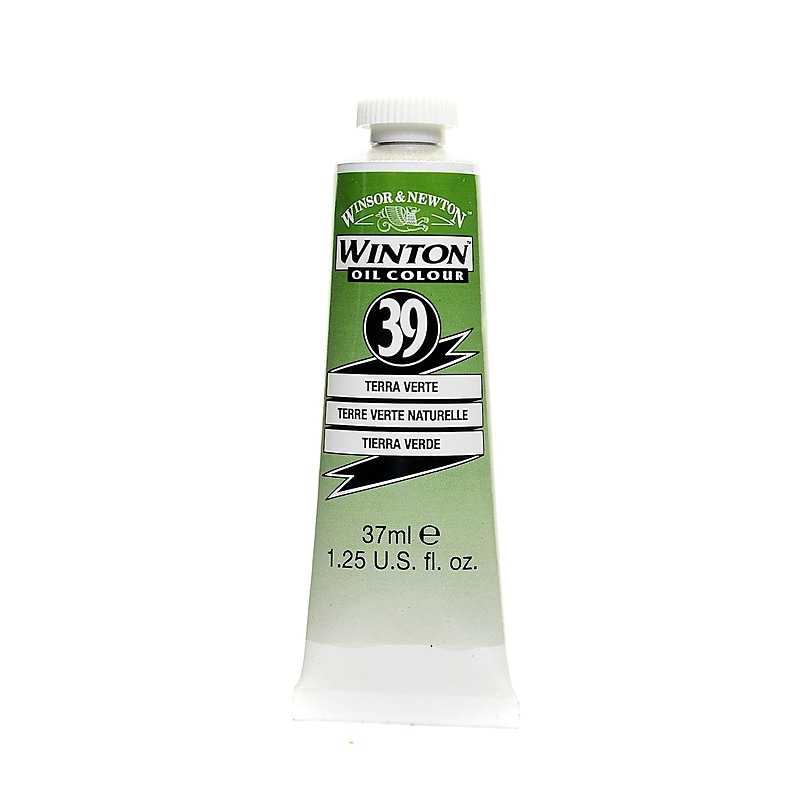 Winsor  And  Newton Winton Oil Colours 37 Ml Terre Verte 39 [Pack Of 3] image 1