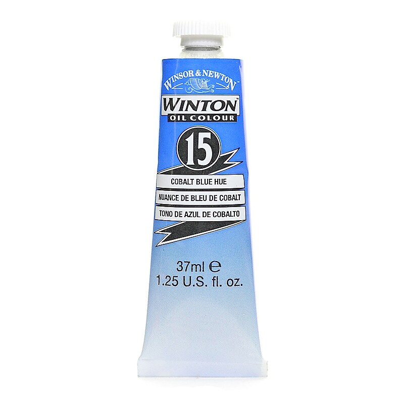 Winsor  And  Newton Winton Oil Colours 37 Ml Cobalt Blue Hue 15 [Pack Of 3] image 1