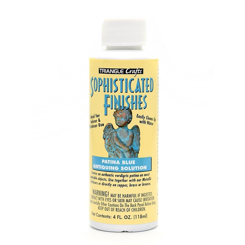 Triangle Coatings Sophisticated Finishes Patina Blue 4 Oz. [Pack Of 2] image 1