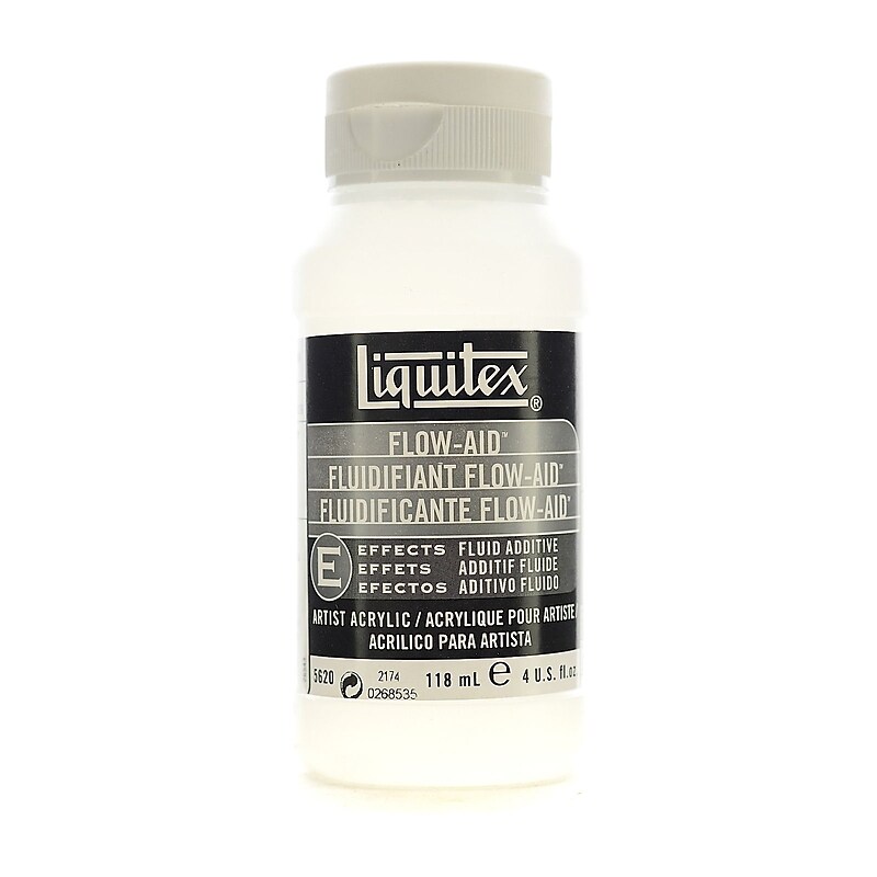 Liquitex 23129-Pk2 Acrylic Flow Aid, 4Oz Bottle, 2/Pack image 1