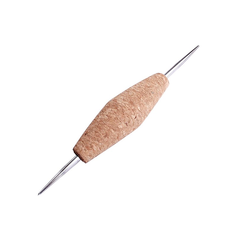 U J Ramelson Scribers Double Point Scriber With Cork Handle image 1