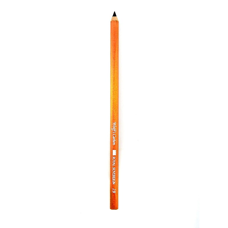 Wolff's Carbon Pencil 2B each [Pack of 12] image 1