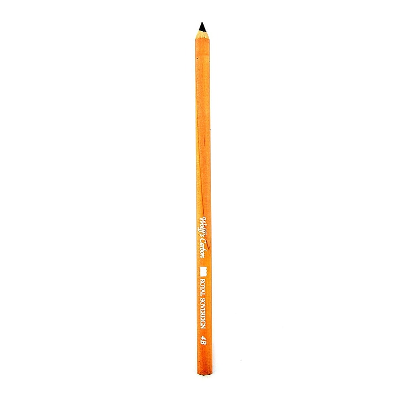 Wolff's Carbon Pencil 4B each [Pack of 12] image 1