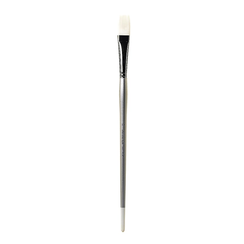 Silver Brush Silverwhite Series Synthetic Brushes Long Handle 10 Flat image 1