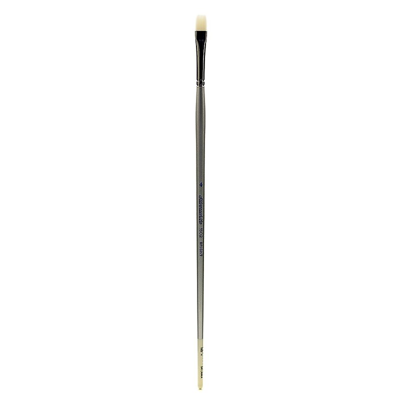 Silver Brush Silverwhite Series Synthetic Brushes Long Handle 4 Bright image 1