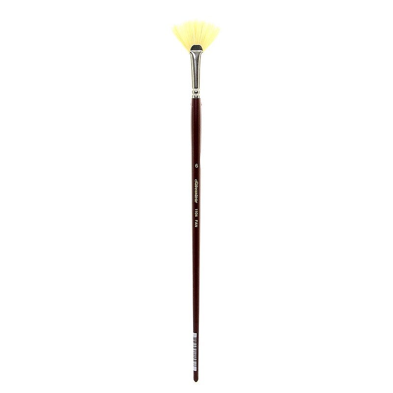 Silver Brush Silverstone Series Hog Bristle Brushes 6 Fan 1104 image 1