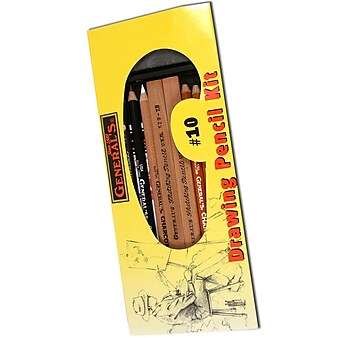 General's Drawing Pencil Kit, #10, 2/Pack (81043-PK2)